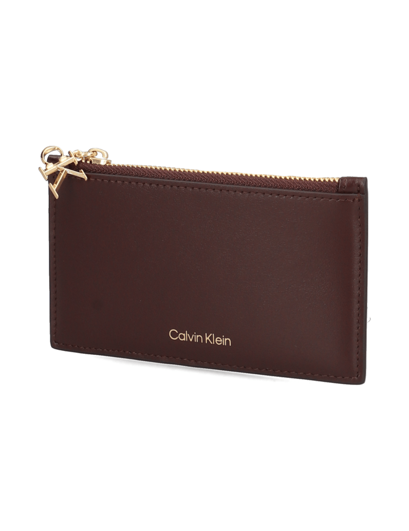 Calvin-Klein-CK-PULLER-6CC-ZIP-CARDCASE-črna