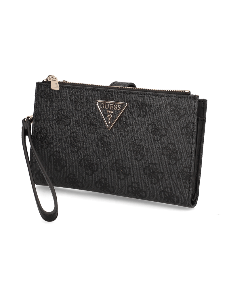GUESS-LAUREL-II-SLG-DBL-ZIP-ORGNZR-černá