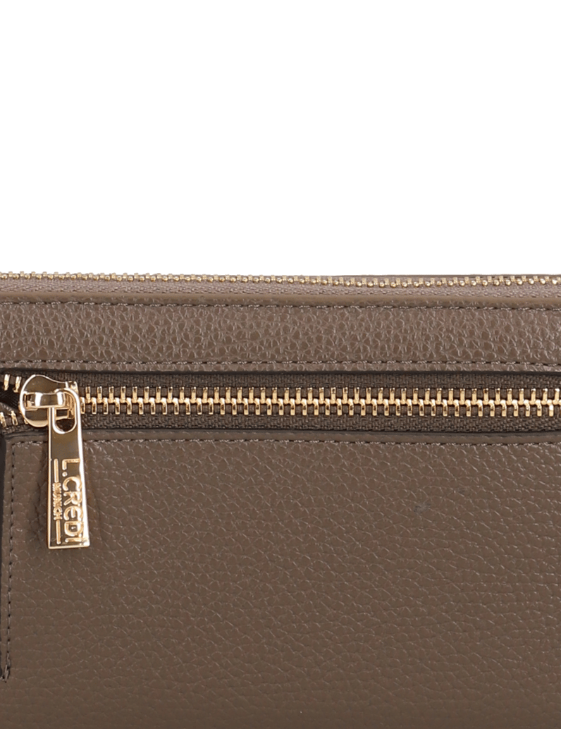 L.Credi-small-zip-around-Perla-braun