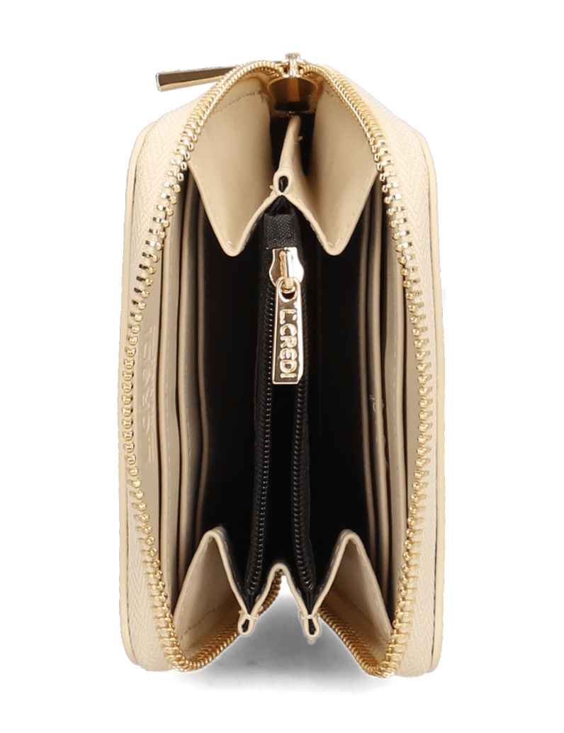 L.Credi--MINI-ZIP-AROUND-PERLA-beige