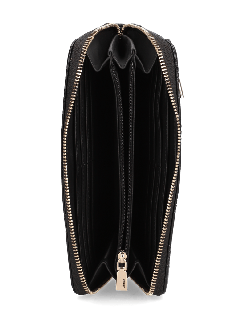 GUESS-CRESIDIA-II-SLG-LRG-ZIP-AROUND-črna