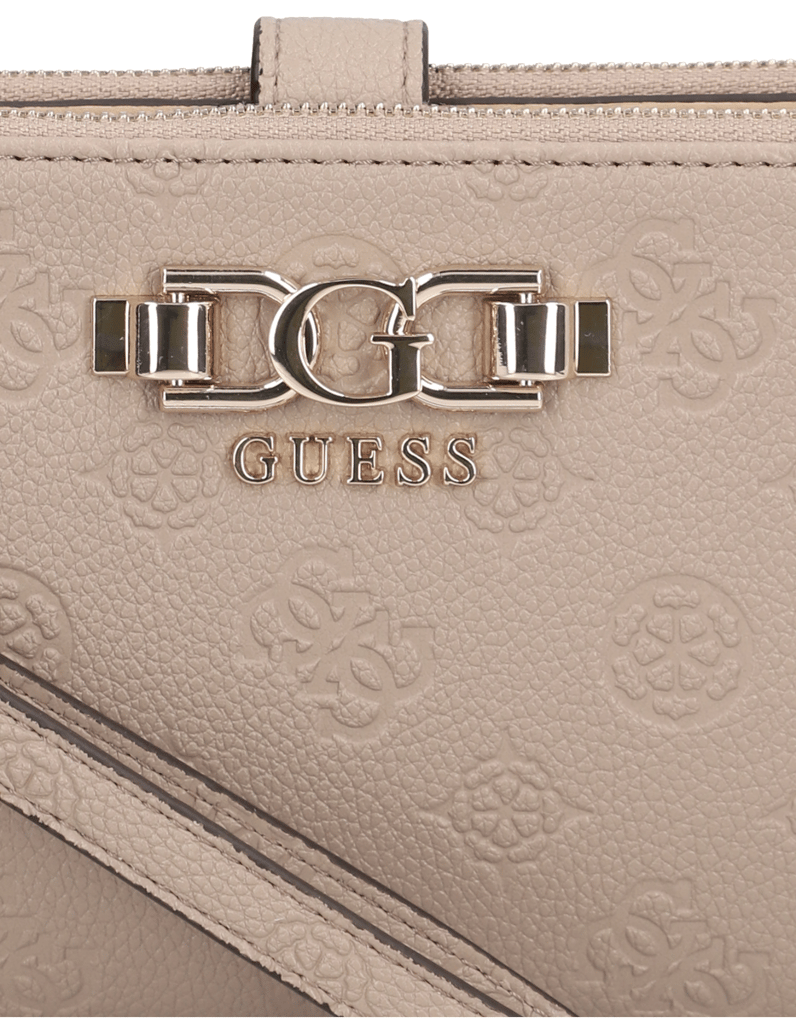 GUESS-ANISE-SLG-DBL-ZIP-ORGANIZER-bež