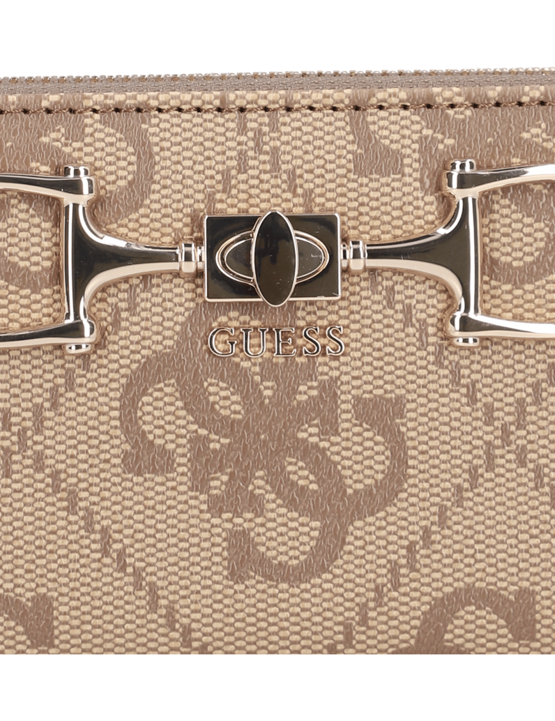 GUESS-JANIE-LOGO-SLG-MED-ZIP-AROUND-braun