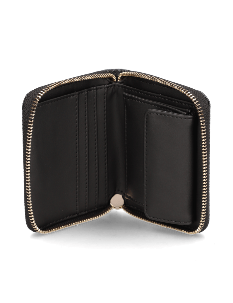 GUESS-LAUREL-II-SLG-SMALL-ZIP-AROUND-černá