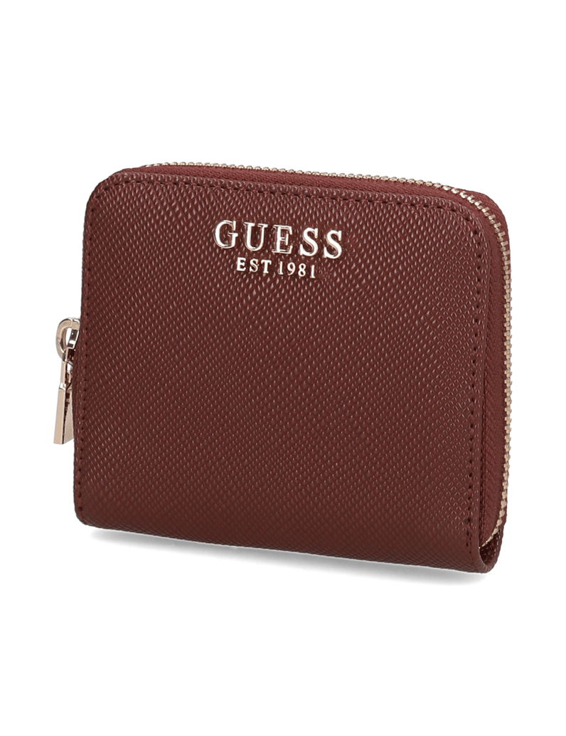 GUESS-LAUREL-II-SLG-SMALL-ZIP-AROUND-črna
