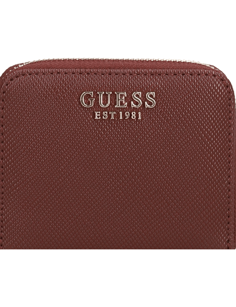 GUESS-LAUREL-II-SLG-SMALL-ZIP-AROUND-črna