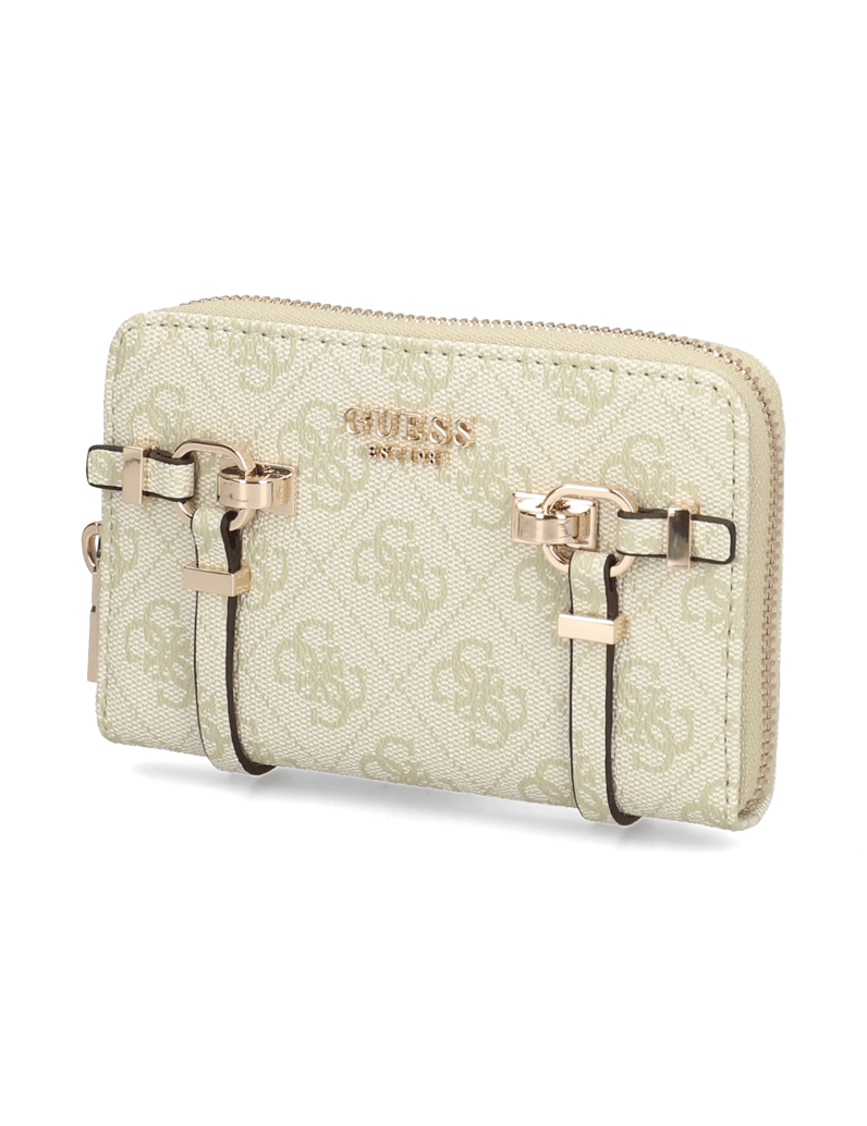 GUESS-LEONA-LOGO-SLG-MED-ZIP-AROUND-zelena