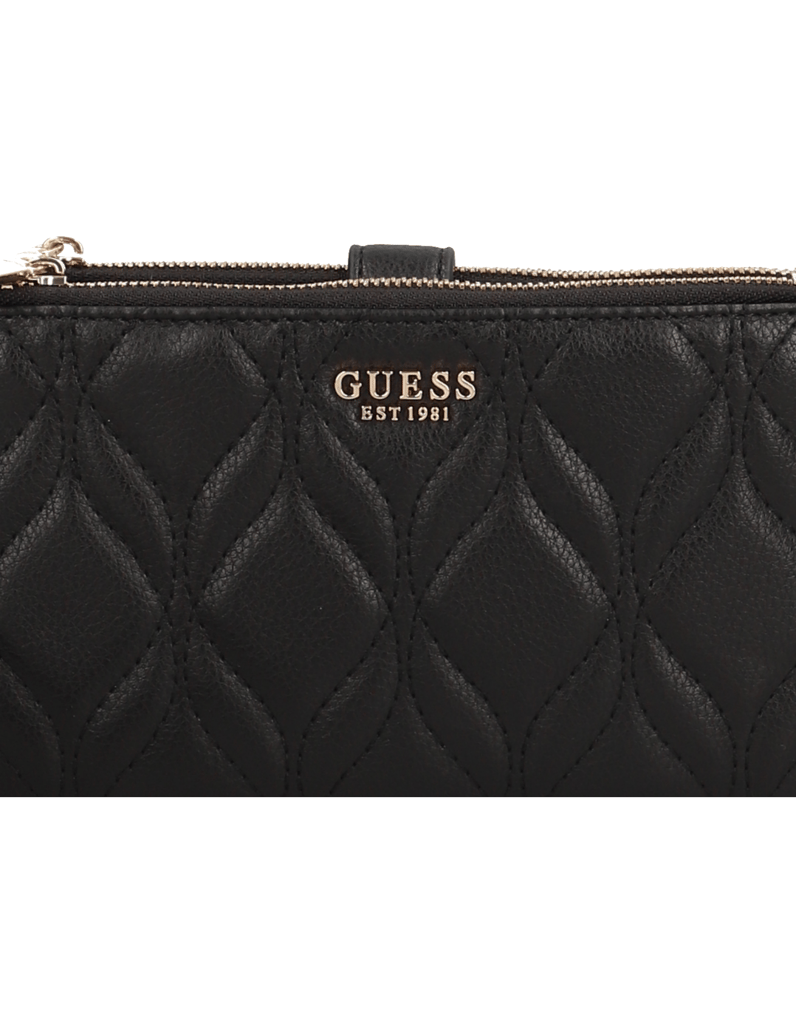GUESS-MAXINE-SLG-DBL-ZIP-ORGANIZER-schwarz