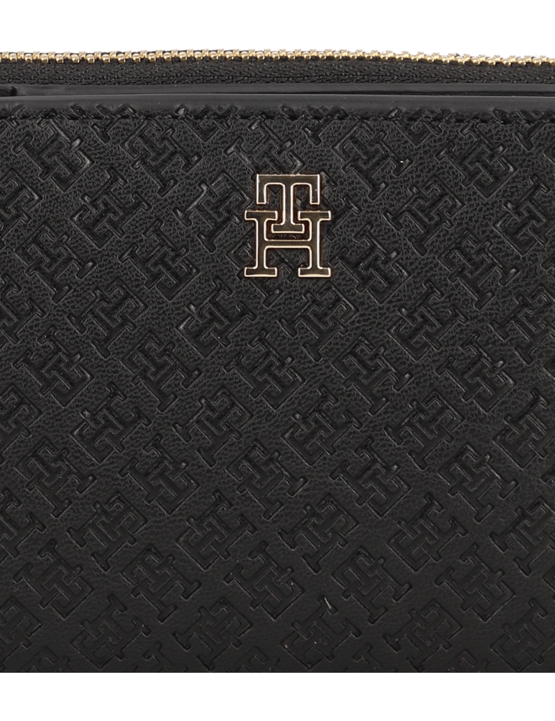 Tommy-Hilfiger-TH-ICON-MED-ZA-W/FLAP-MONO-čierna