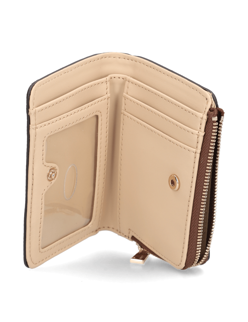 GUESS-DANIELLE-SLG-ZIP-ARND-CRD-CASE-črna
