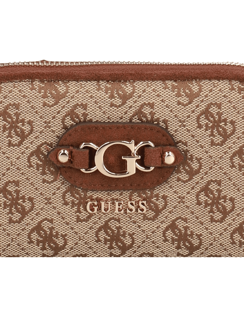 GUESS-SAMANTHA-SLG-MED-ZIP-AROUND-bež