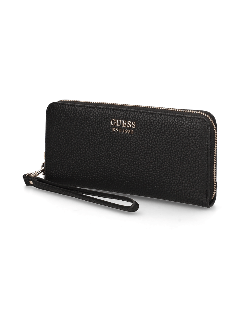 GUESS-SAMANTHA-SLG-MED-ZIP-AROUND-črna
