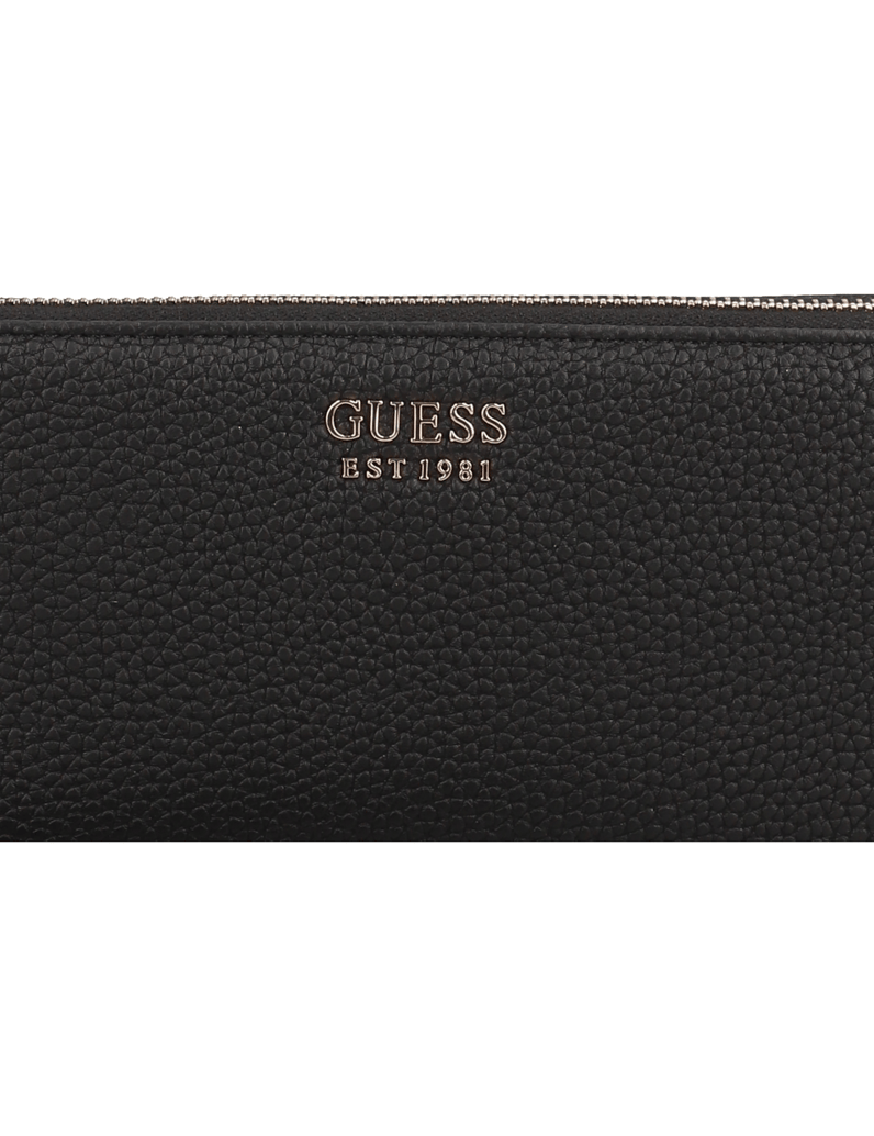 GUESS-SAMANTHA-SLG-MED-ZIP-AROUND-črna