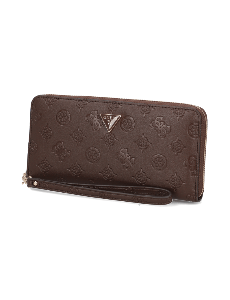 GUESS-DIANA-SLG-LARGE-ZIP-AROUND-šedá