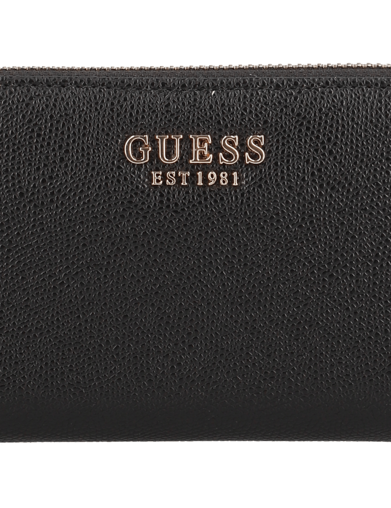 GUESS-AMORETTE-SLG-MED-ZIP-AROUND-čierna