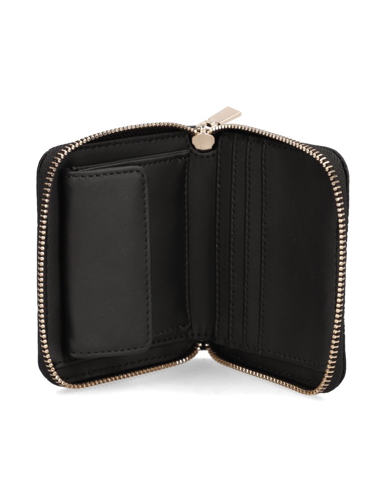 GUESS-ELLA-LOGO-SLG-SMALL-ZIP-AROUND-černá