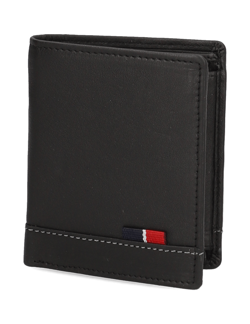 Pat-Calvin-peněženka---hladká-kůže-černá