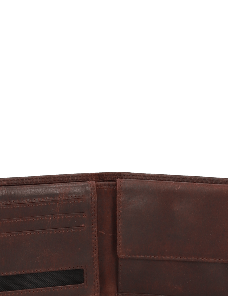 Pat-Calvin-hladká-koža-peňaženka-hnedá