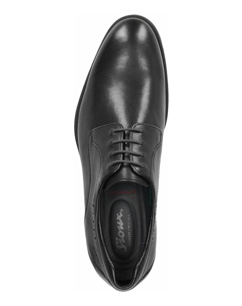 Sioux-Schnürschuh-Forello-XL-schwarz