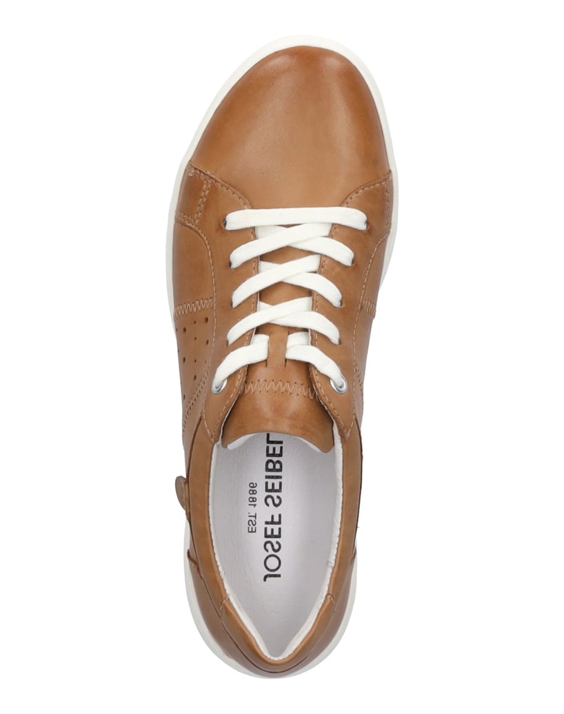 JOSEF-SEIBEL-Sneaker-Caren-01,-camel-cognac