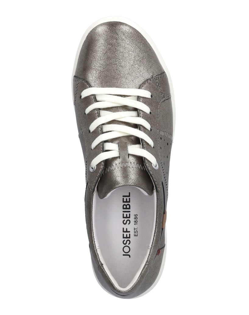 JOSEF-SEIBEL-Sneaker-Caren-01,-platin-grau