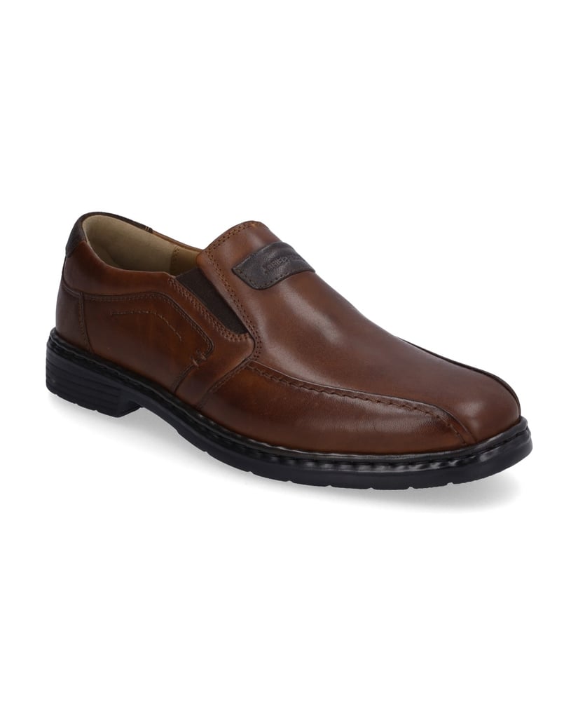 JOSEF-SEIBEL-Slipper-Alastair-03,-cognac-kombi-cognac