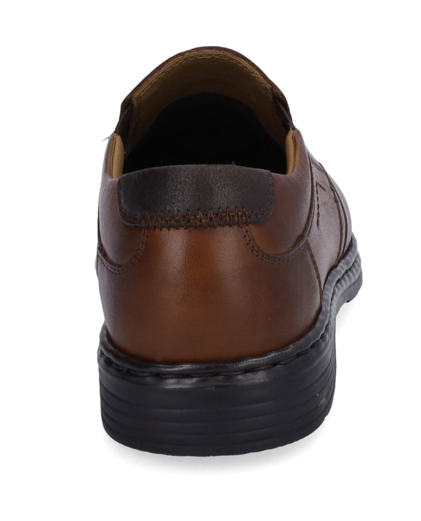 JOSEF-SEIBEL-Slipper-Alastair-03,-cognac-kombi-cognac