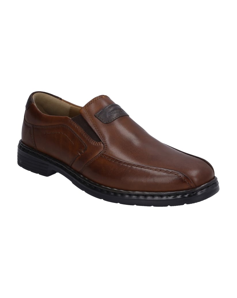 JOSEF-SEIBEL-Slipper-Alastair-03,-cognac-kombi-cognac
