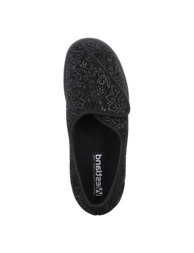 Westland-Hausschuh-Nice-104,-schwarz-schwarz