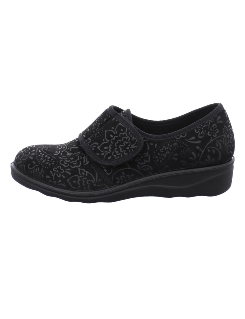 Westland-Hausschuh-Nice-80,-schwarz-schwarz