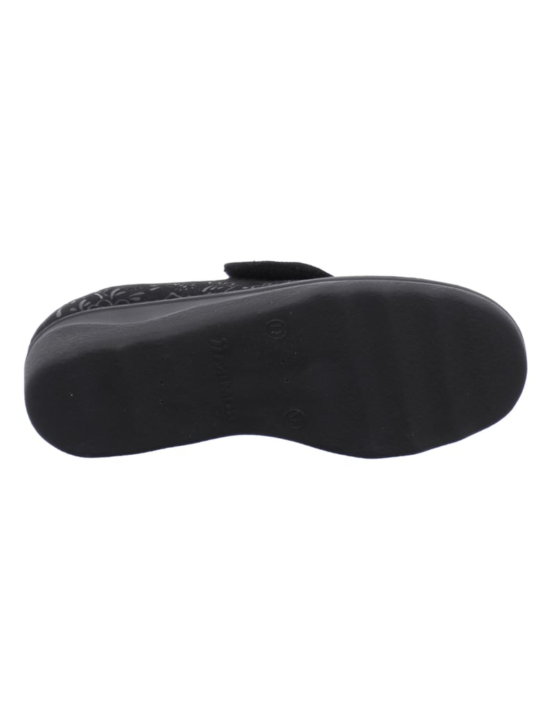 Westland-Hausschuh-Nice-80,-schwarz-schwarz
