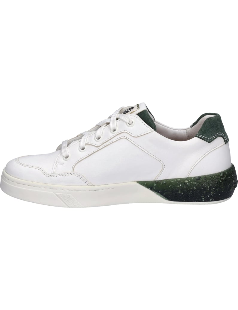 JOSEF-SEIBEL-Sneaker-Wilma-02,-weiss-grün-weiss