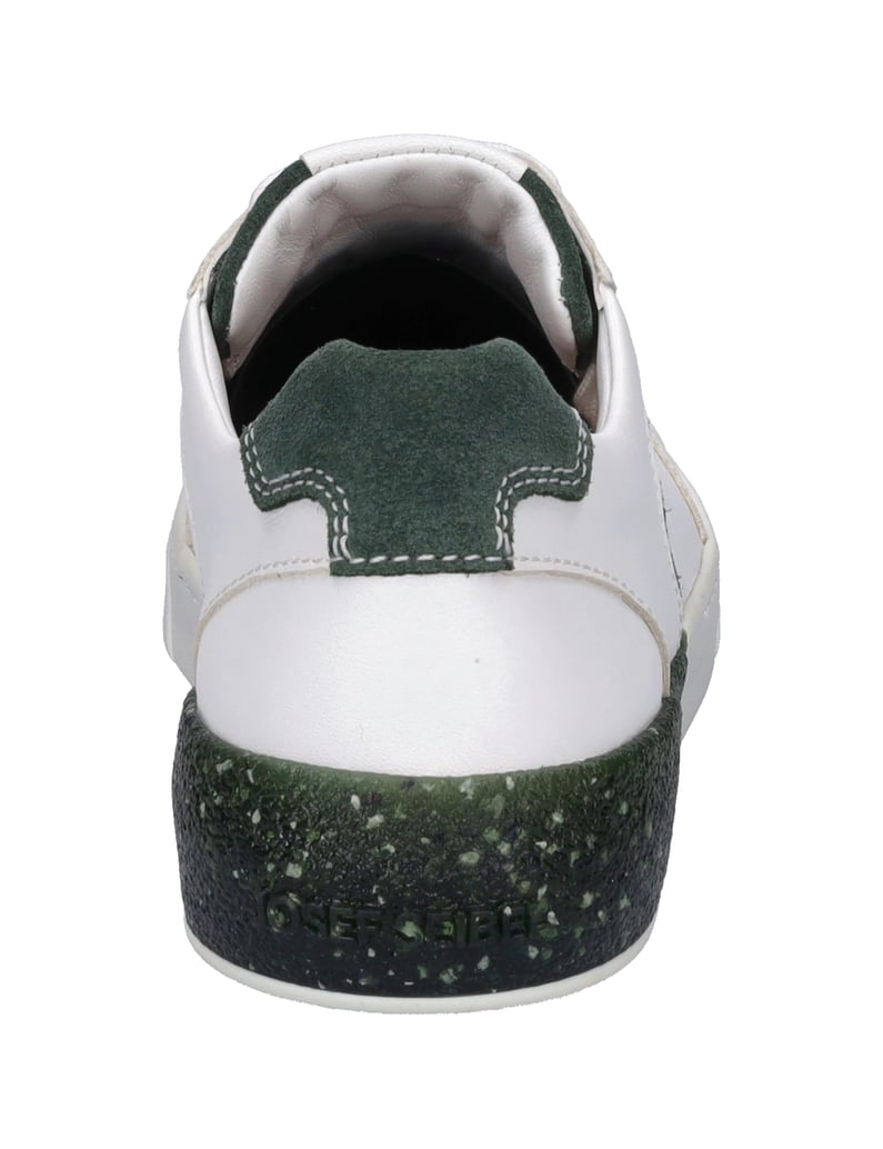 JOSEF-SEIBEL-Sneaker-Wilma-02,-weiss-grün-weiss