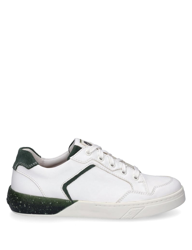 JOSEF-SEIBEL-Sneaker-Wilma-02,-weiss-grün-weiss