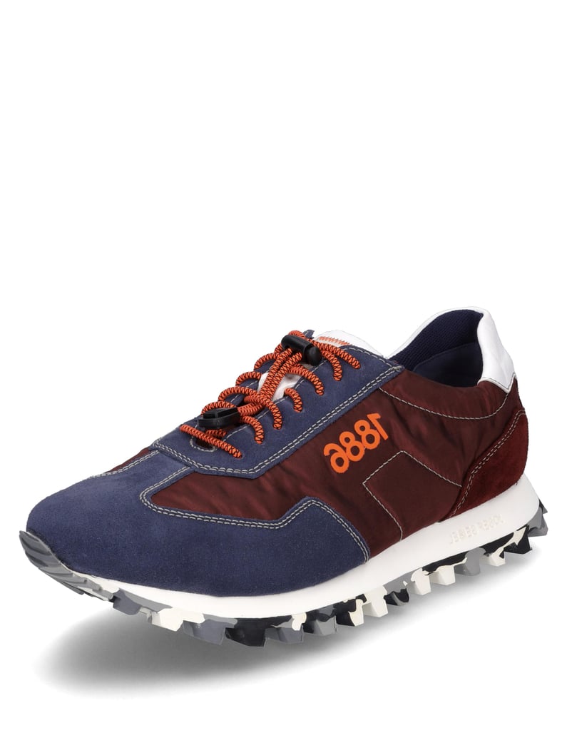 JOSEF-SEIBEL-Sneaker-Clyde-01,-blau-bordeaux-blau