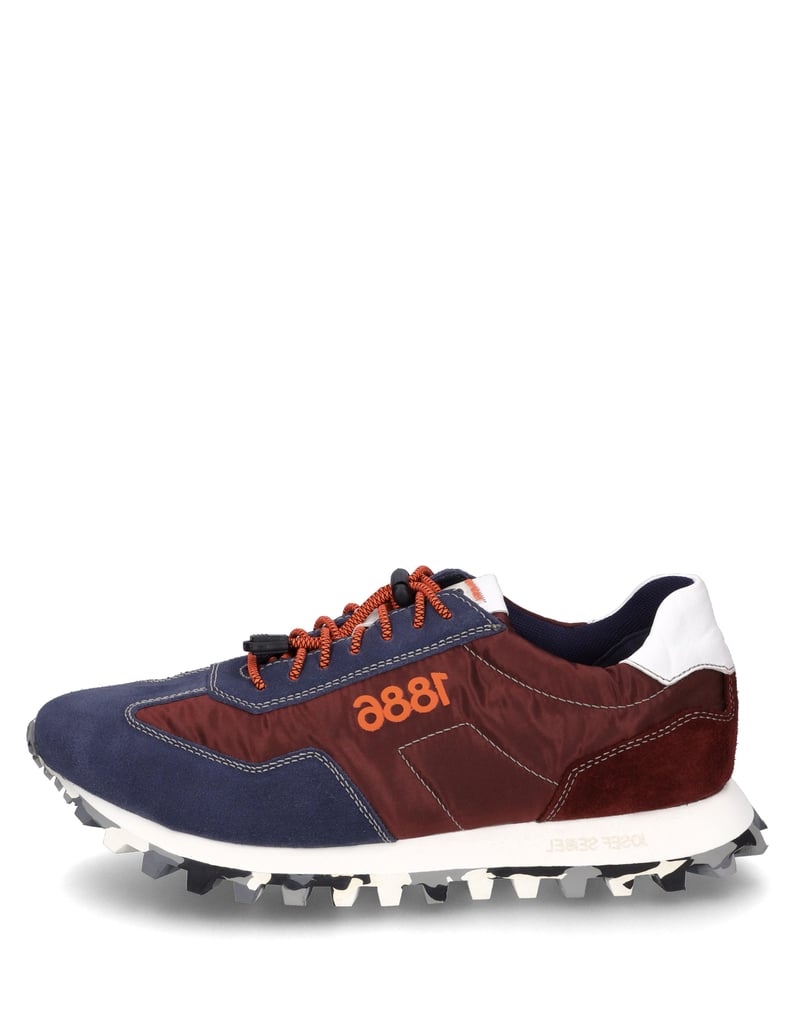 JOSEF-SEIBEL-Sneaker-Clyde-01,-blau-bordeaux-blau