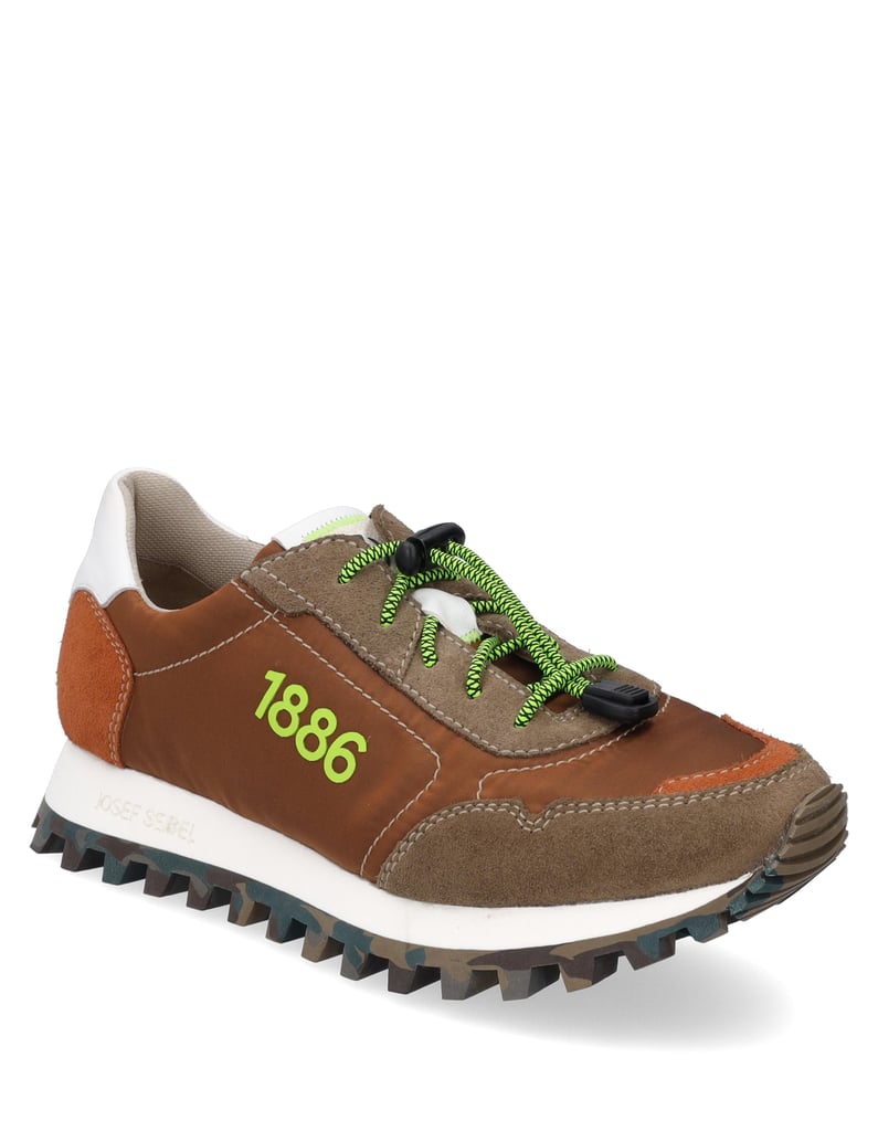 JOSEF-SEIBEL-Sneaker-Bonnie-01,-taupe-orange-taupe