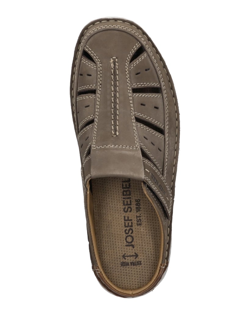 JOSEF-SEIBEL-Slipper-Anvers-76,-grau-kombi-grau