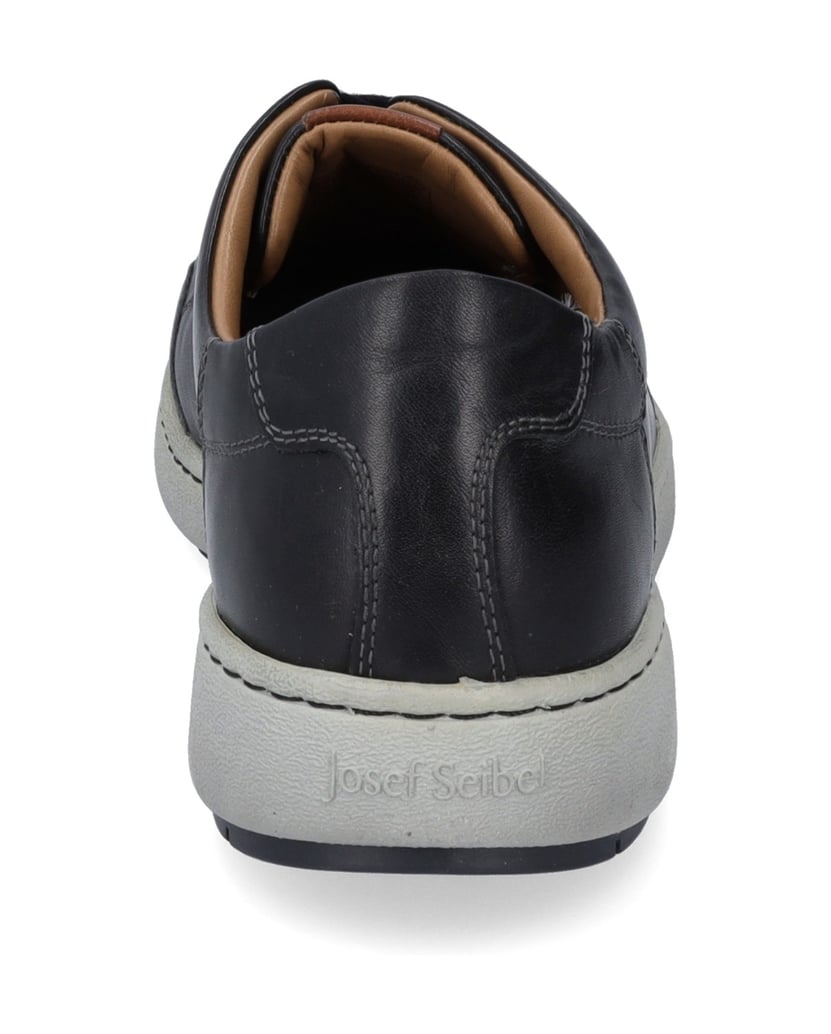 JOSEF-SEIBEL-Sneaker-David-03,-schwarz-kombi-schwarz
