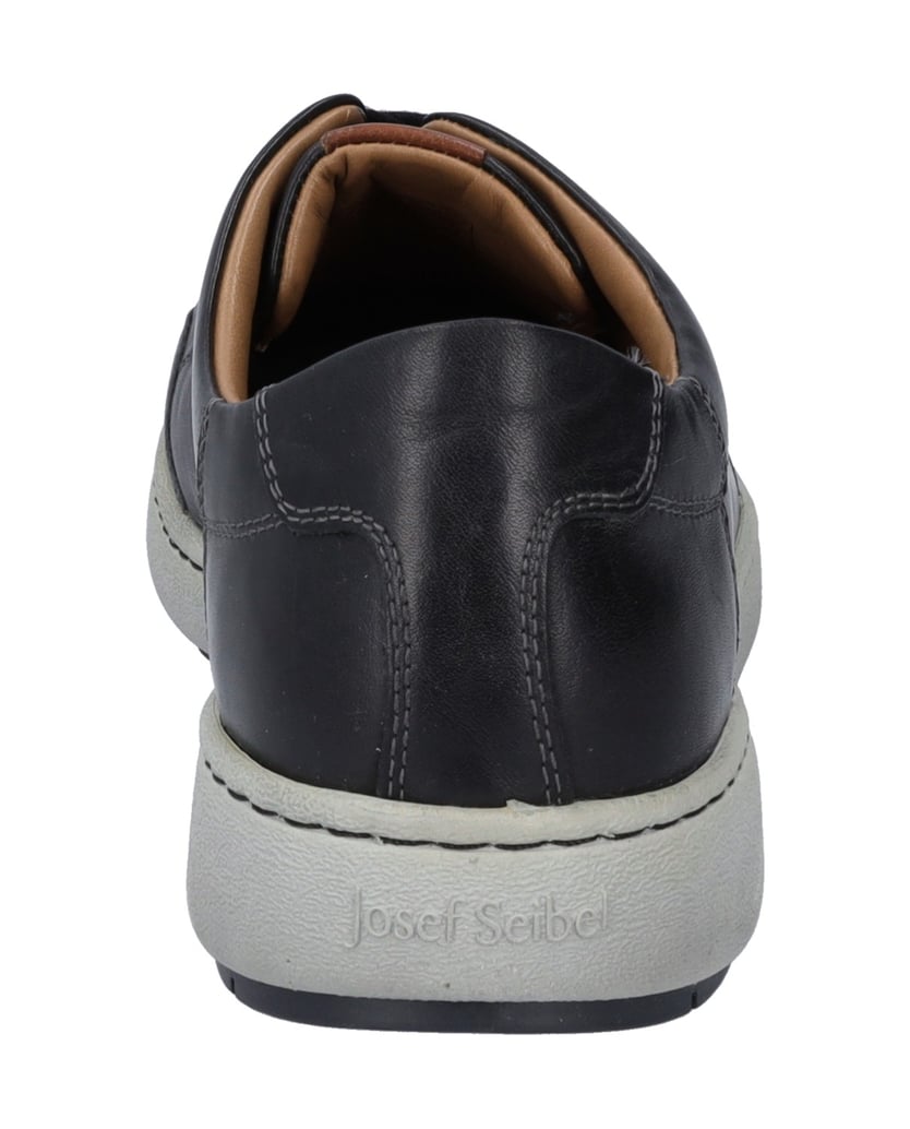 JOSEF-SEIBEL-Sneaker-David-03,-schwarz-kombi-schwarz