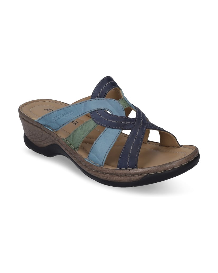 JOSEF-SEIBEL-Clog-Catalonia-01,-dunkelblau-multi