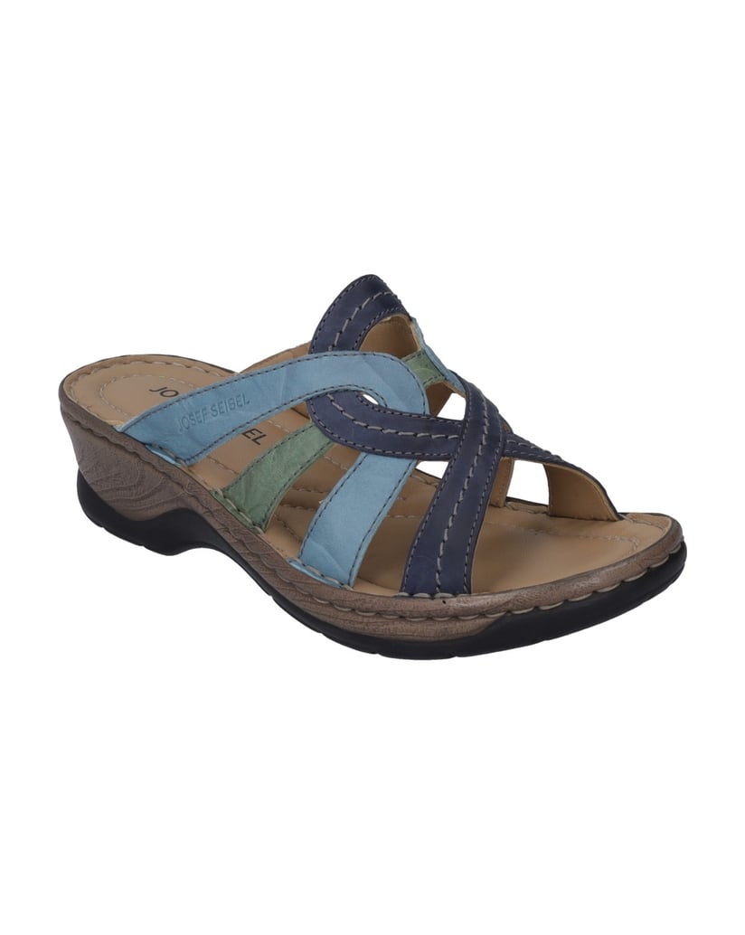 JOSEF-SEIBEL-Clog-Catalonia-01,-dunkelblau-multi