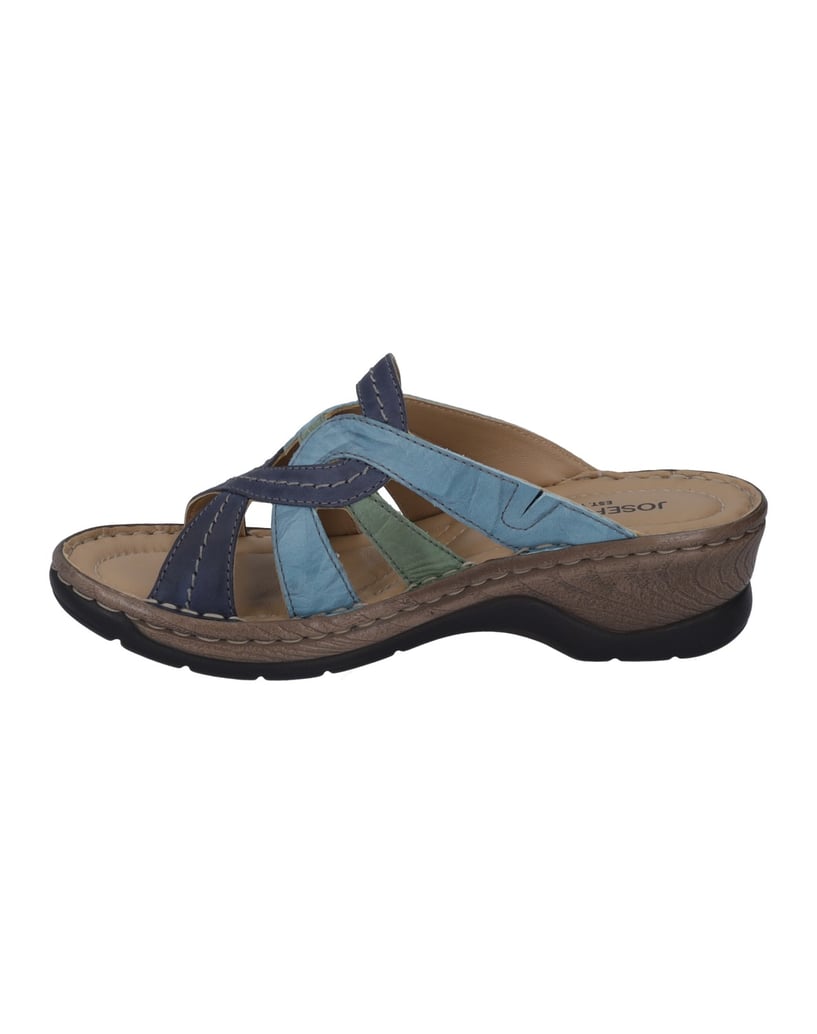 JOSEF-SEIBEL-Clog-Catalonia-01,-dunkelblau-multi