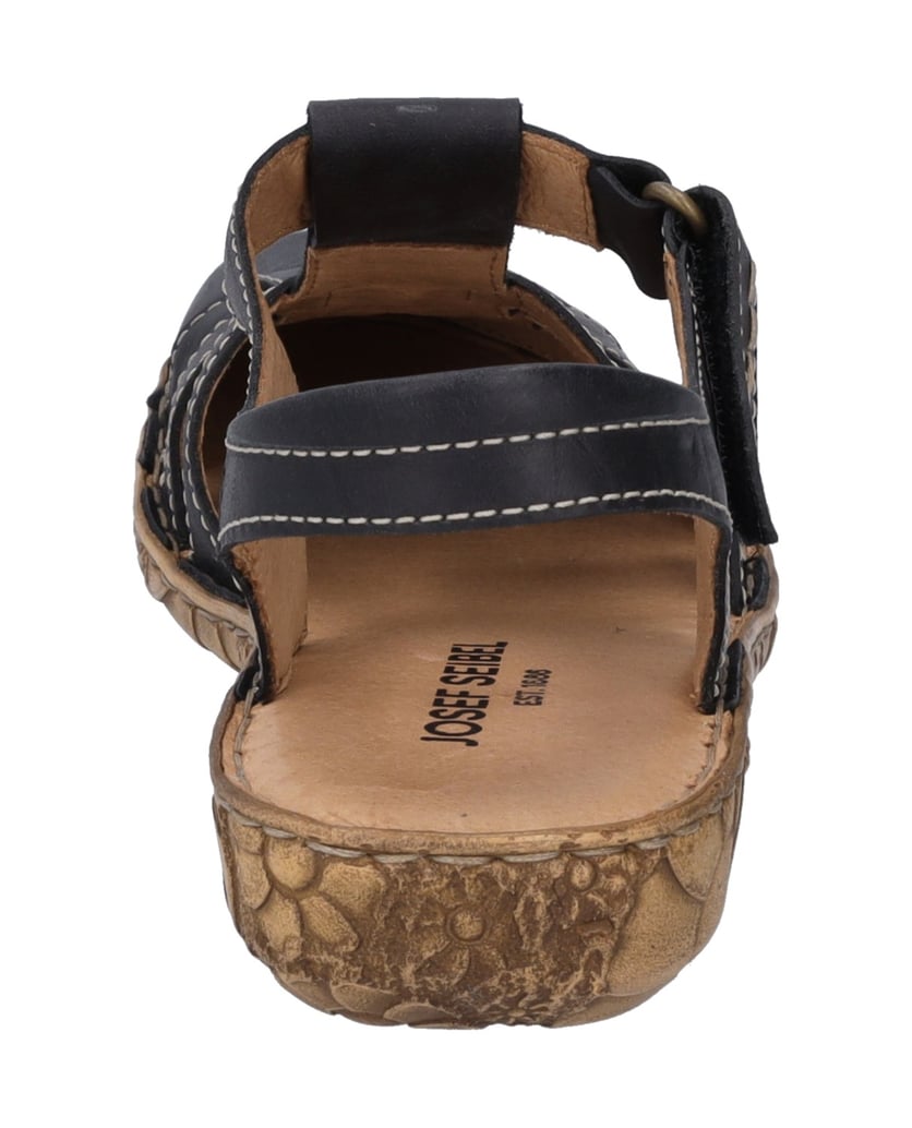 JOSEF-SEIBEL-Sandale-Rosalie-48,-schwarz-schwarz