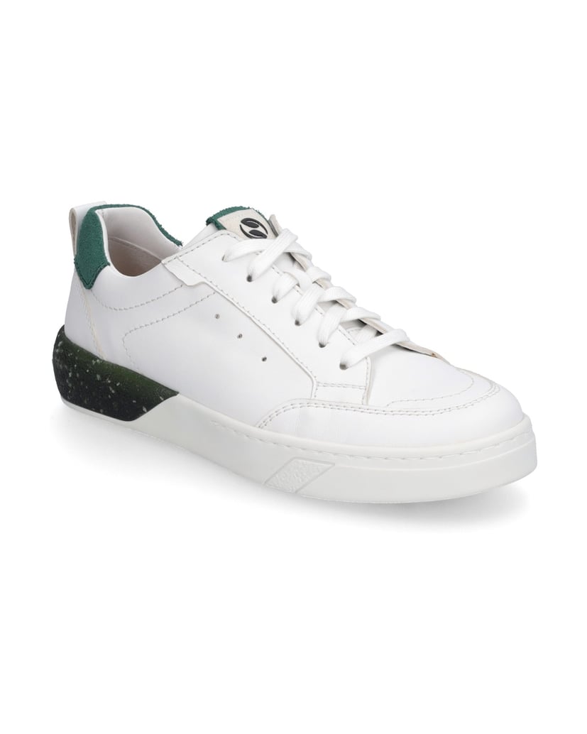 JOSEF-SEIBEL-Sneaker-Wilma-03,-weiss-grün-weiss