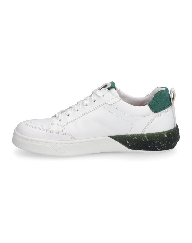 JOSEF-SEIBEL-Sneaker-Wilma-03,-weiss-grün-weiss