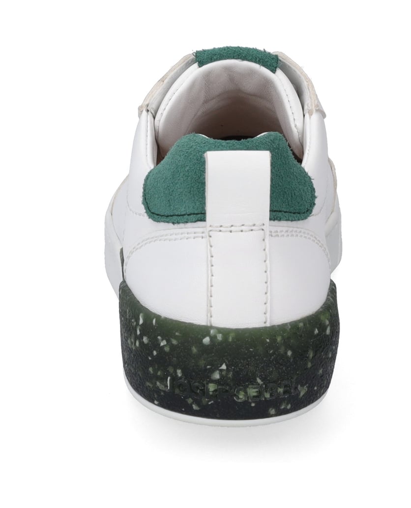 JOSEF-SEIBEL-Sneaker-Wilma-03,-weiss-grün-weiss