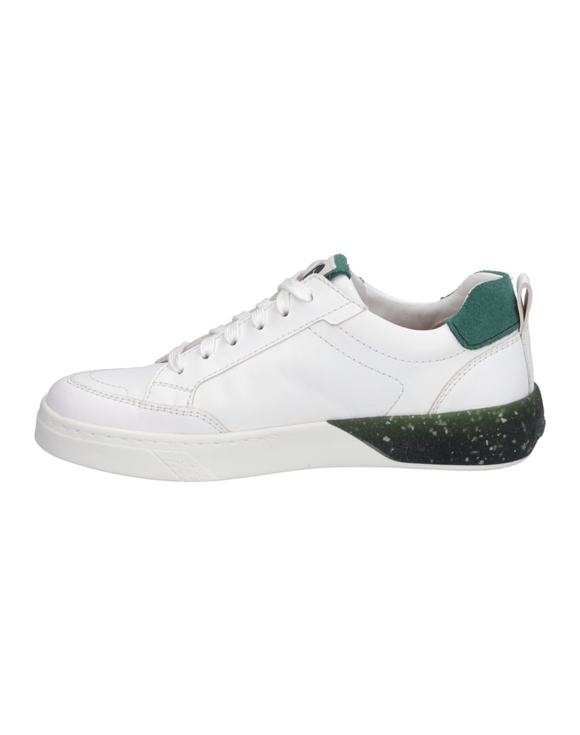 JOSEF-SEIBEL-Sneaker-Wilma-03,-weiss-grün-weiss