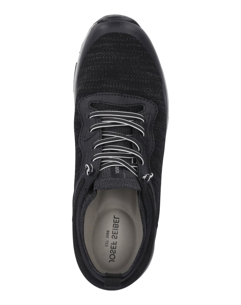 JOSEF-SEIBEL-Sneaker-Noah-09,-schwarz-kombi-schwarz