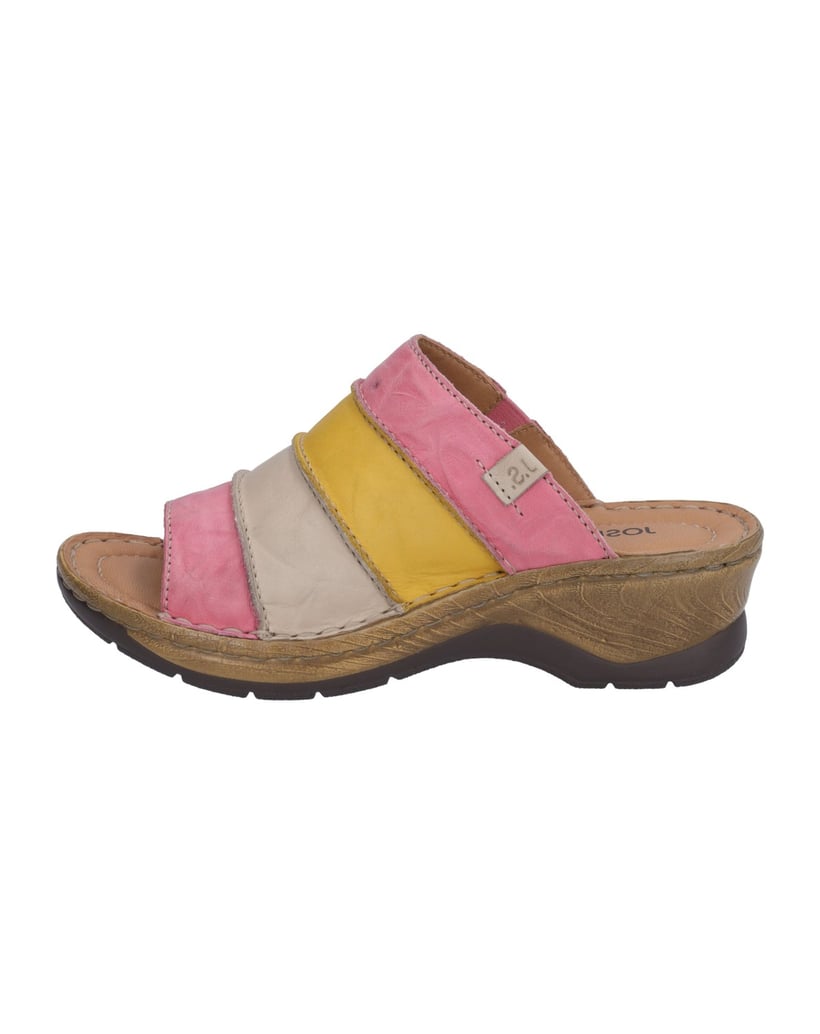 JOSEF-SEIBEL-Clog-Catalonia-64,-pink-multi-pink